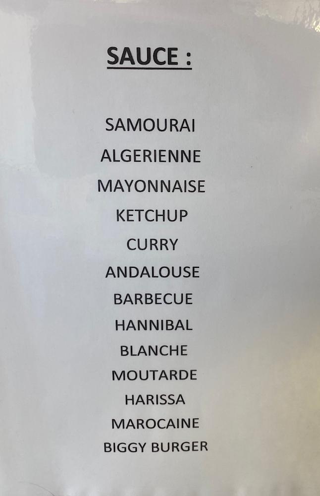 Bossfor Kebab Douvres - Menu Image 2