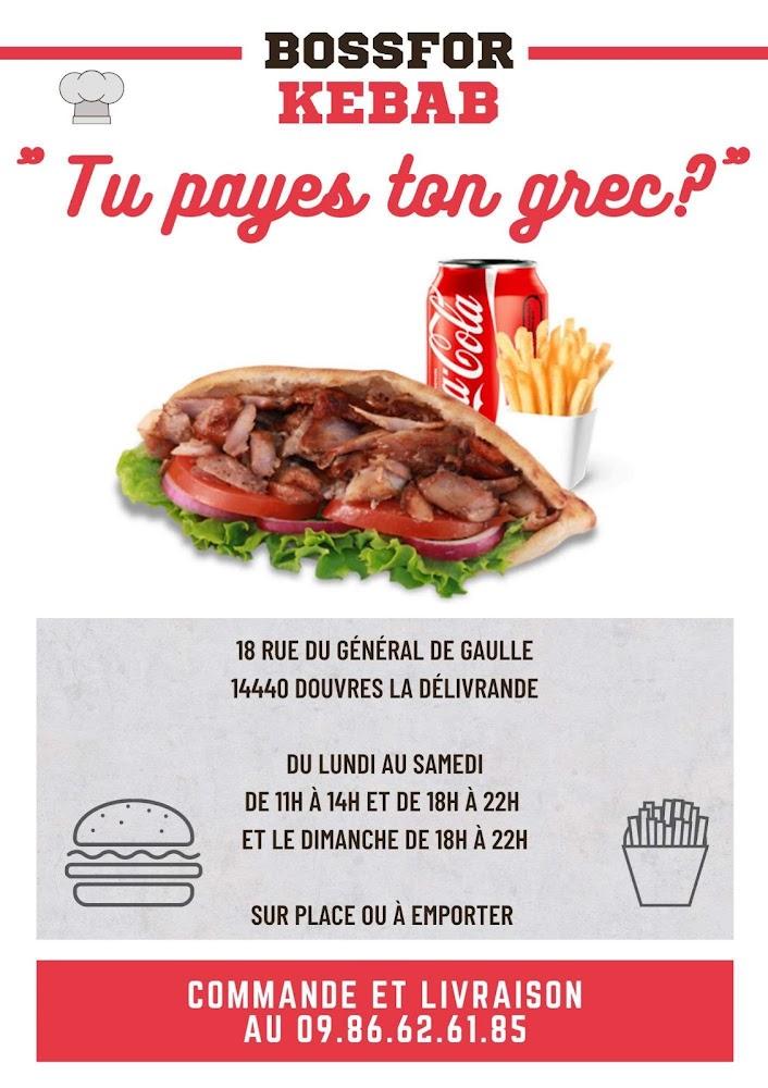 Bossfor Kebab Douvres - Menu Image 3